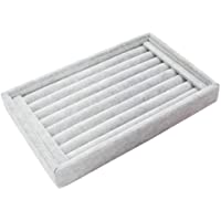 Hosaire 1X Mujer Caja de Joyas Organizador de Joyerías Estuche Rectangular para Guardar Joyas- Aretes- Pulseras- Anillos…